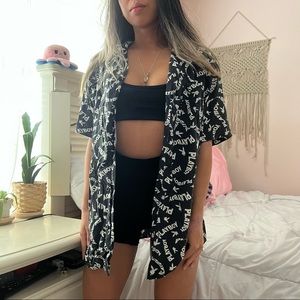 Playboy by Pacsun button up 🐰